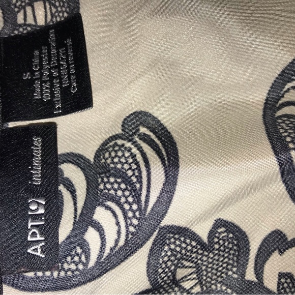 NWOT Apt 9 size small black Lacey style and taupe lingerie Sexy❤️❤️ - Picture 7 of 9